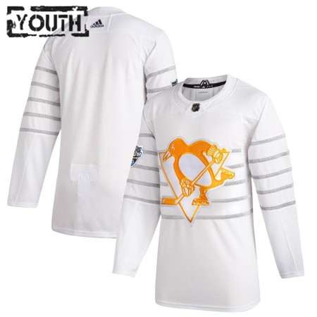 Pittsburgh Penguins Blank Wit Adidas 2020 NHL All-Star Authentic Shirt - Kinderen